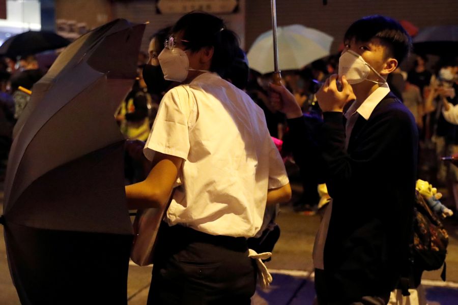 Hong Kong students plan second day of pro-democracy rallies